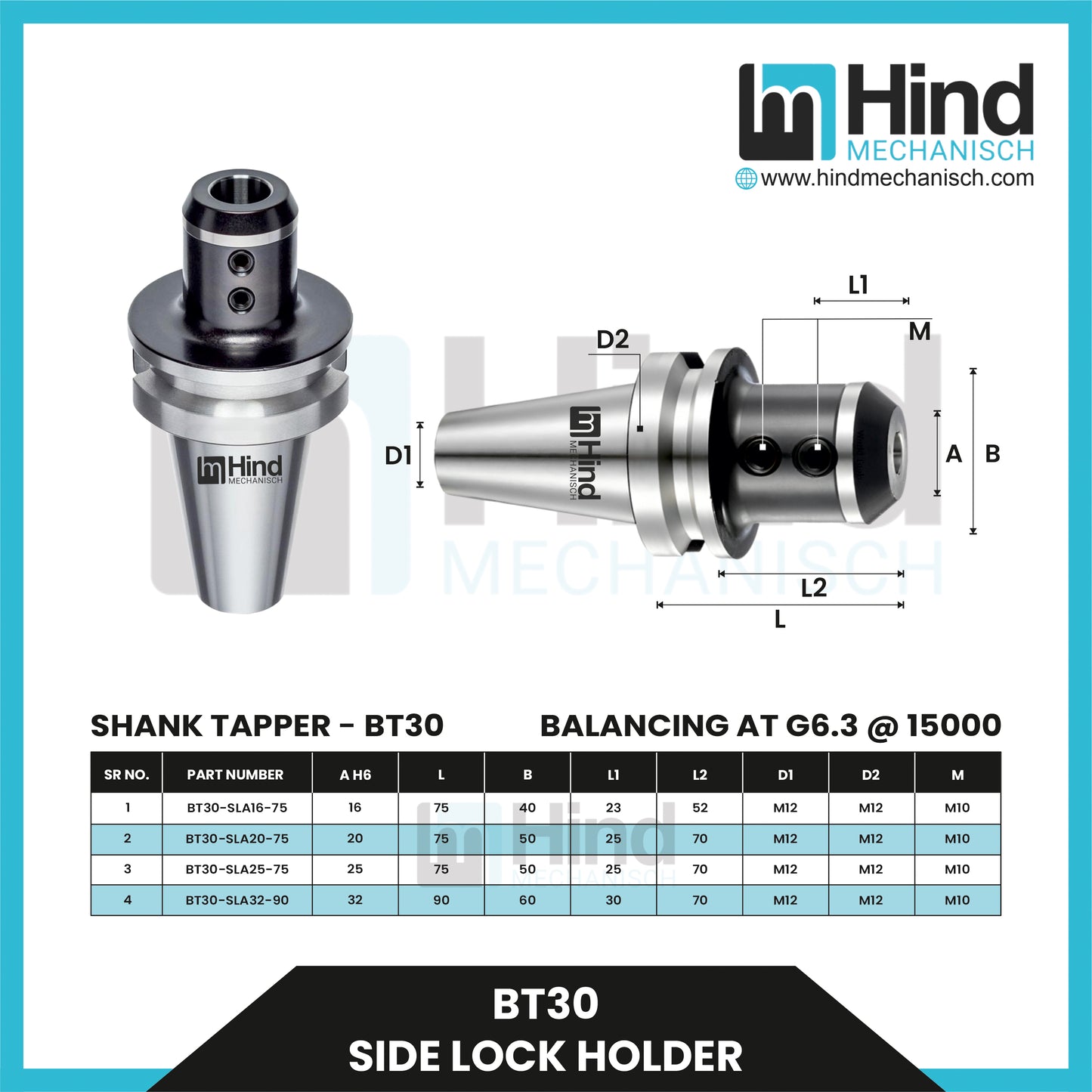 BT30 Sidelock Holder