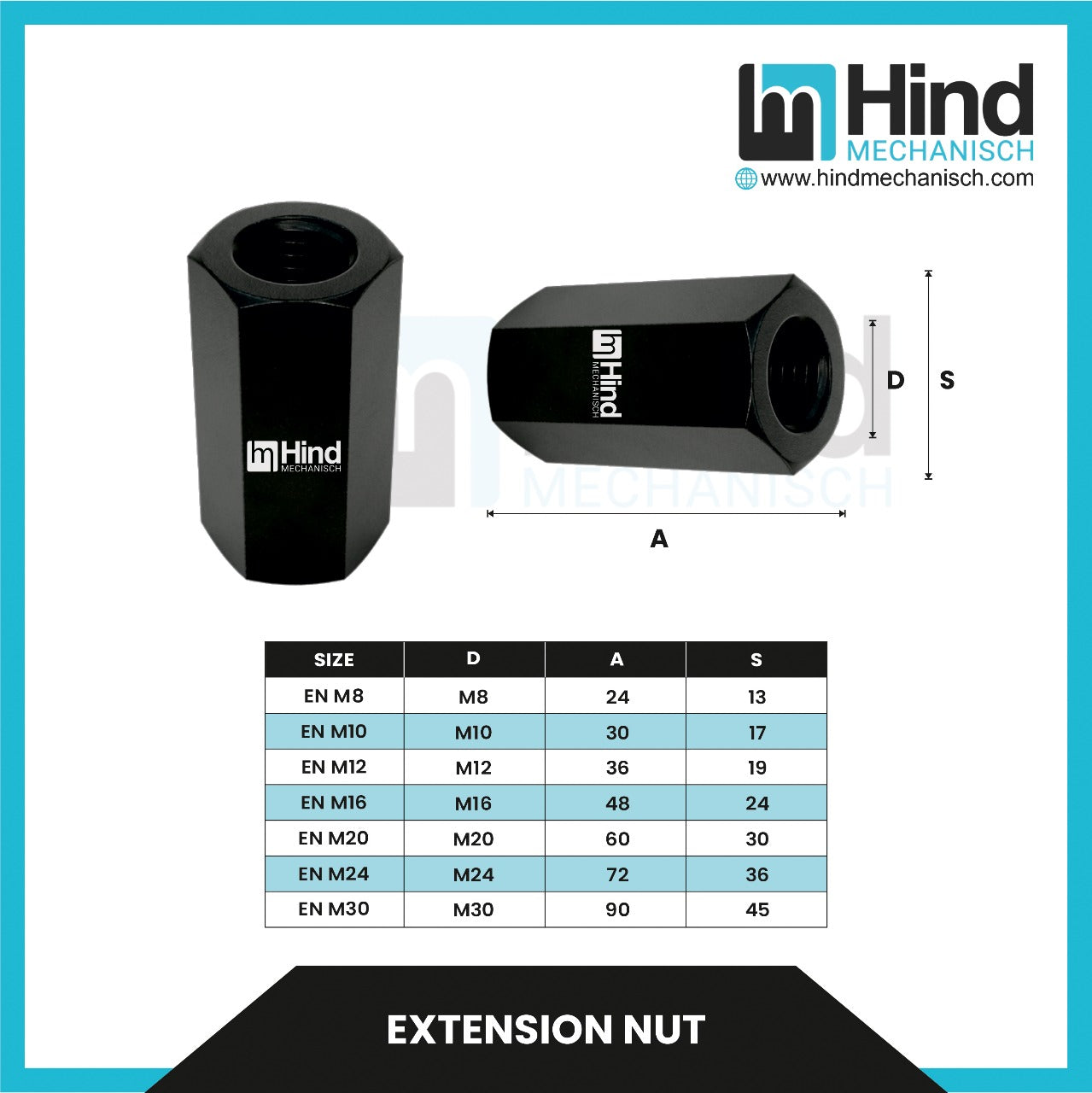Extension Nut
