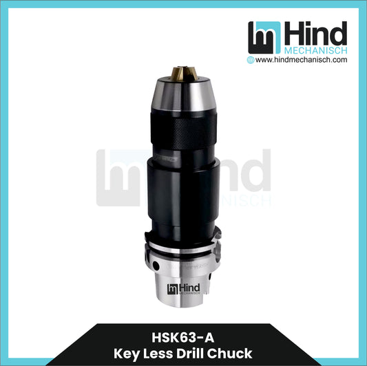 HSK63-A Keyless Drill Chuck Tool Holder (100L)