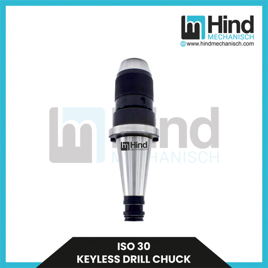 ISO30 Keyless Drill Chuck Tool Holder (100L)