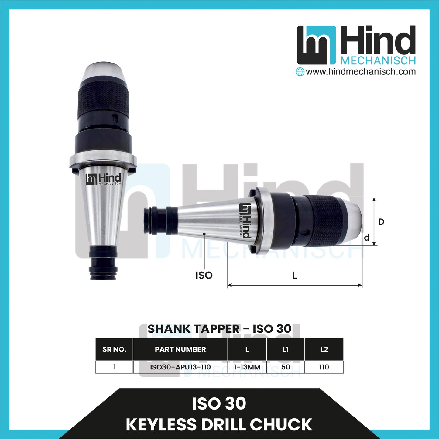 KEYLESS DRILL CHUCK
