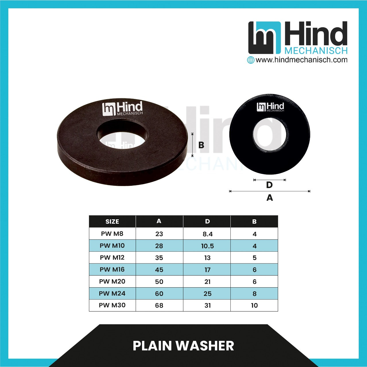 Plain Washer