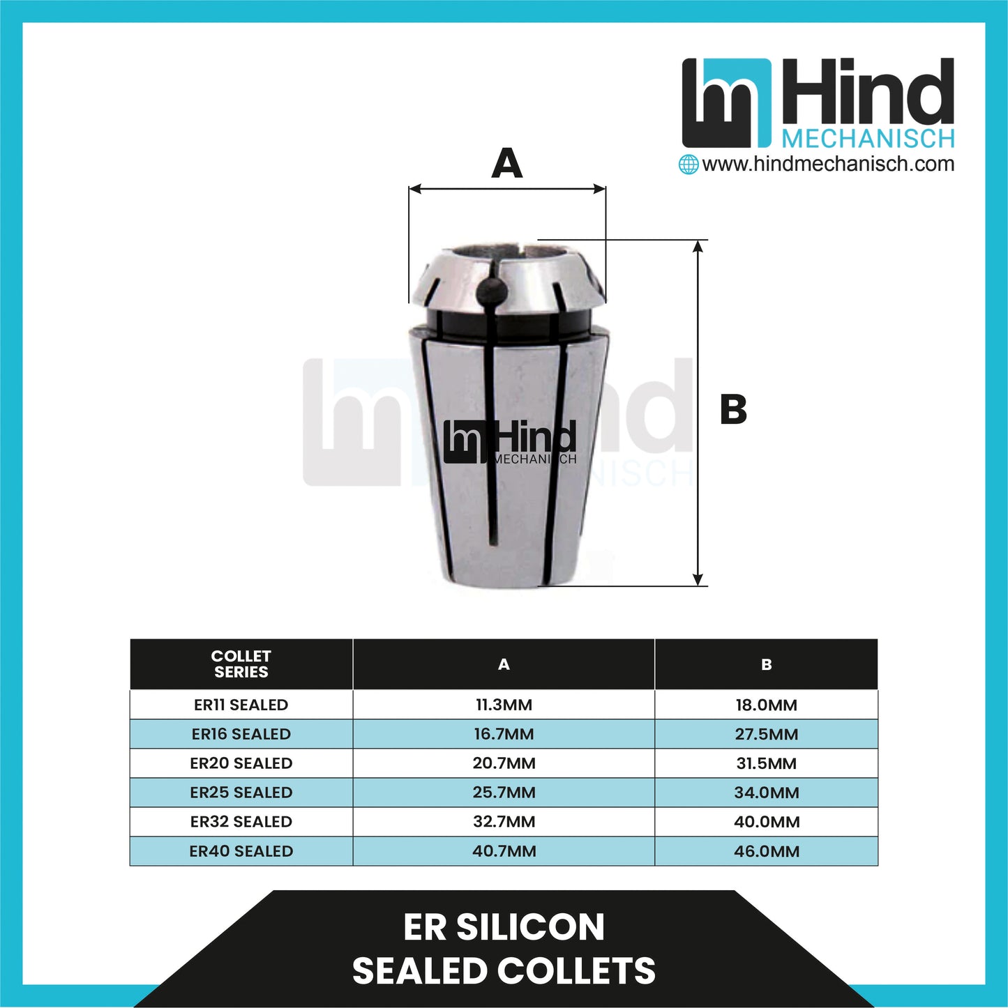 ER32 | ER - Silicon Sealed Collet