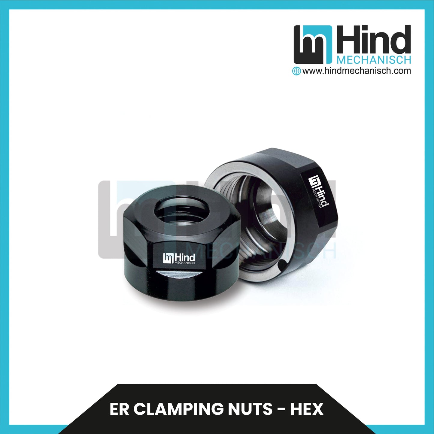 ER HEX Clamping Nuts