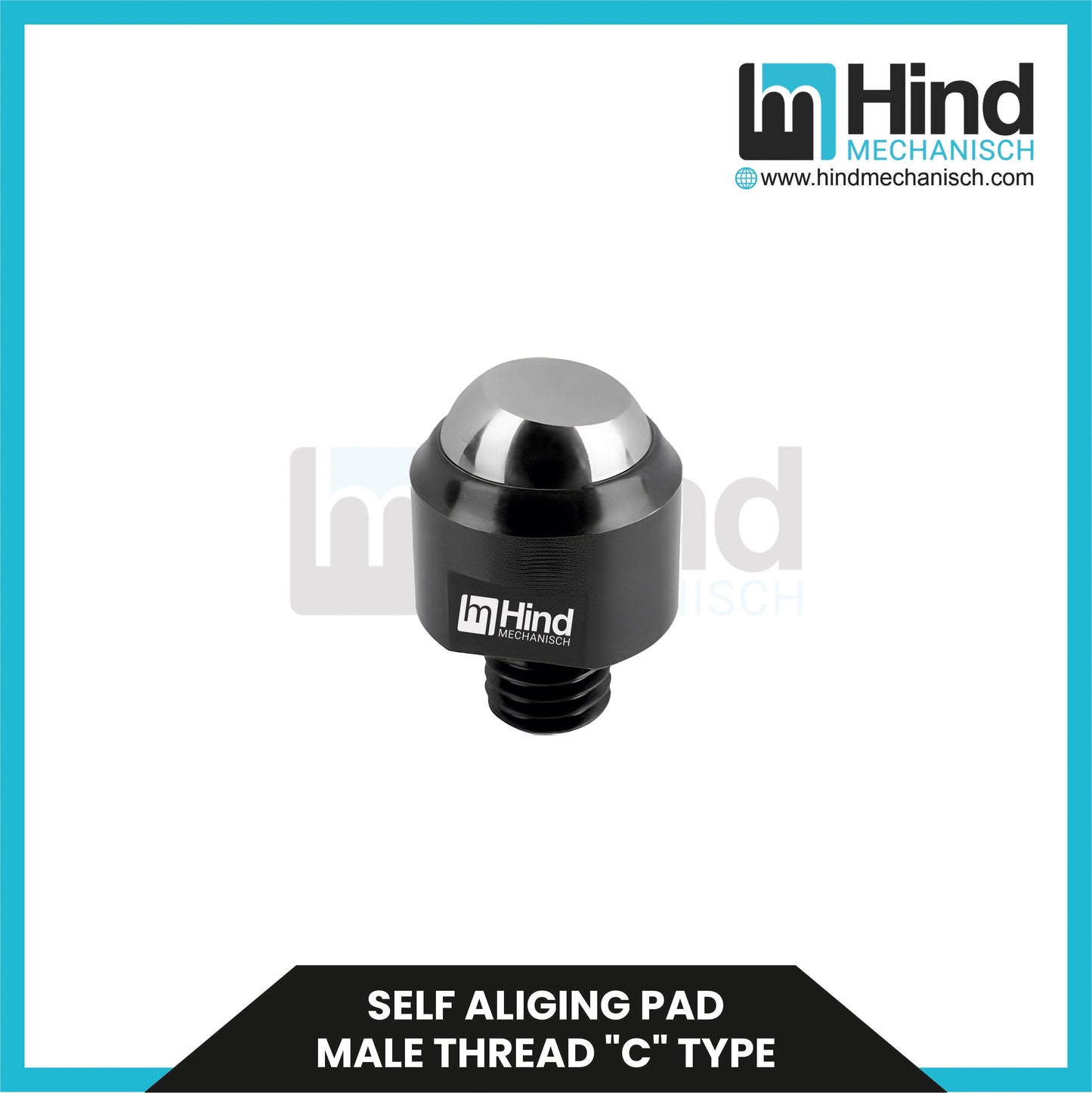 Self Aliging Pad Male Thread”C”Type Clamping Clamp
