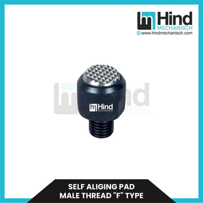 Self Aliging Pad Male Thread ”F” Type Clamping Clamp