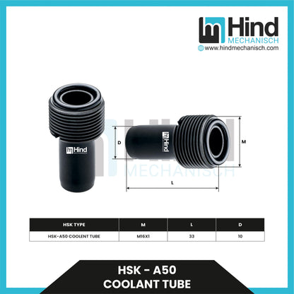 HSK - A Coolant Tube Tool Holder Accessories