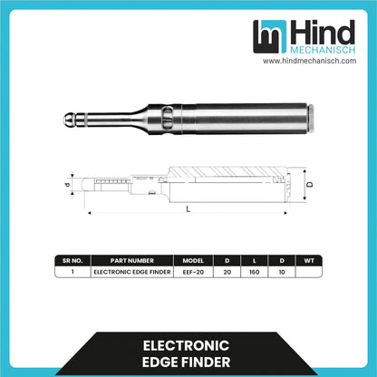 Electronic Edge Finder Tool Holder Accessories