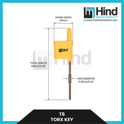 Torx Keys Spanner