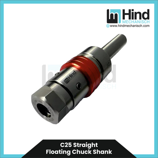 C25 Floating Chuck Straight Shank Tool Holder