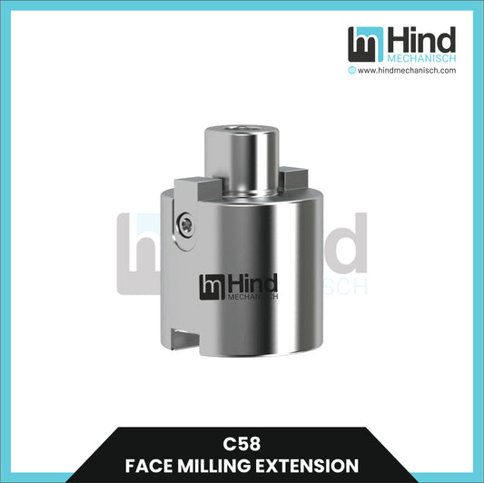 C58 Face Milling Extension Straight Shank Tool Holder