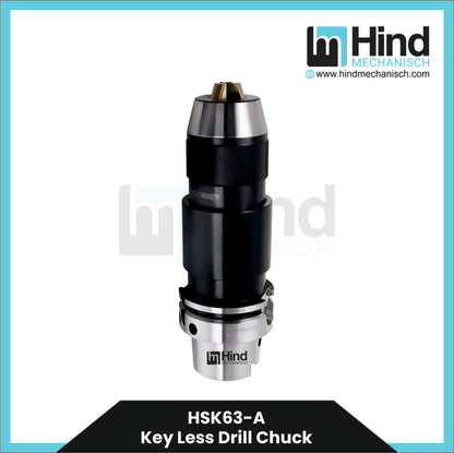 HSK63-A Keyless Drill Chuck Tool Holder (100L)