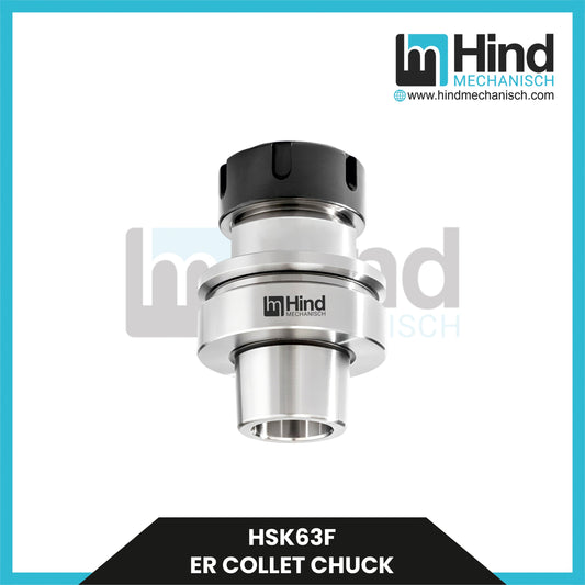 HSK63-F ER Collet Chuck Tool Holder (UPTO 100)
