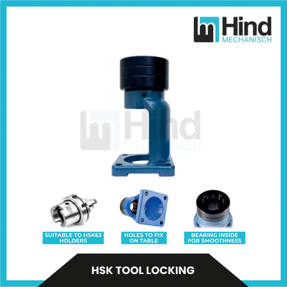 HSK Tool Locking Fixtures