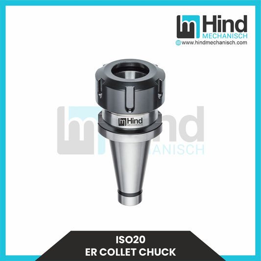 ISO20 ER Collet Chuck Tool Holder (UPTO 100L)