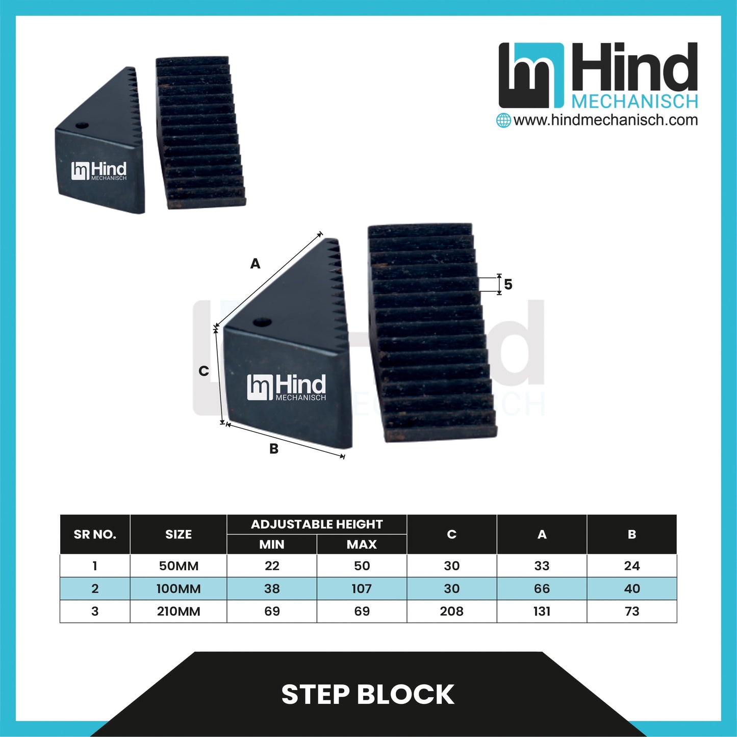 Step Block Clamping Clamp