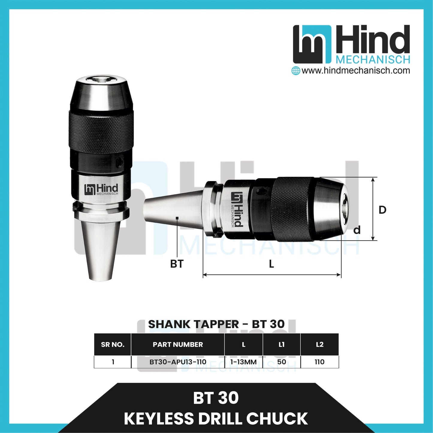 KEYLESS DRILL CHUCK