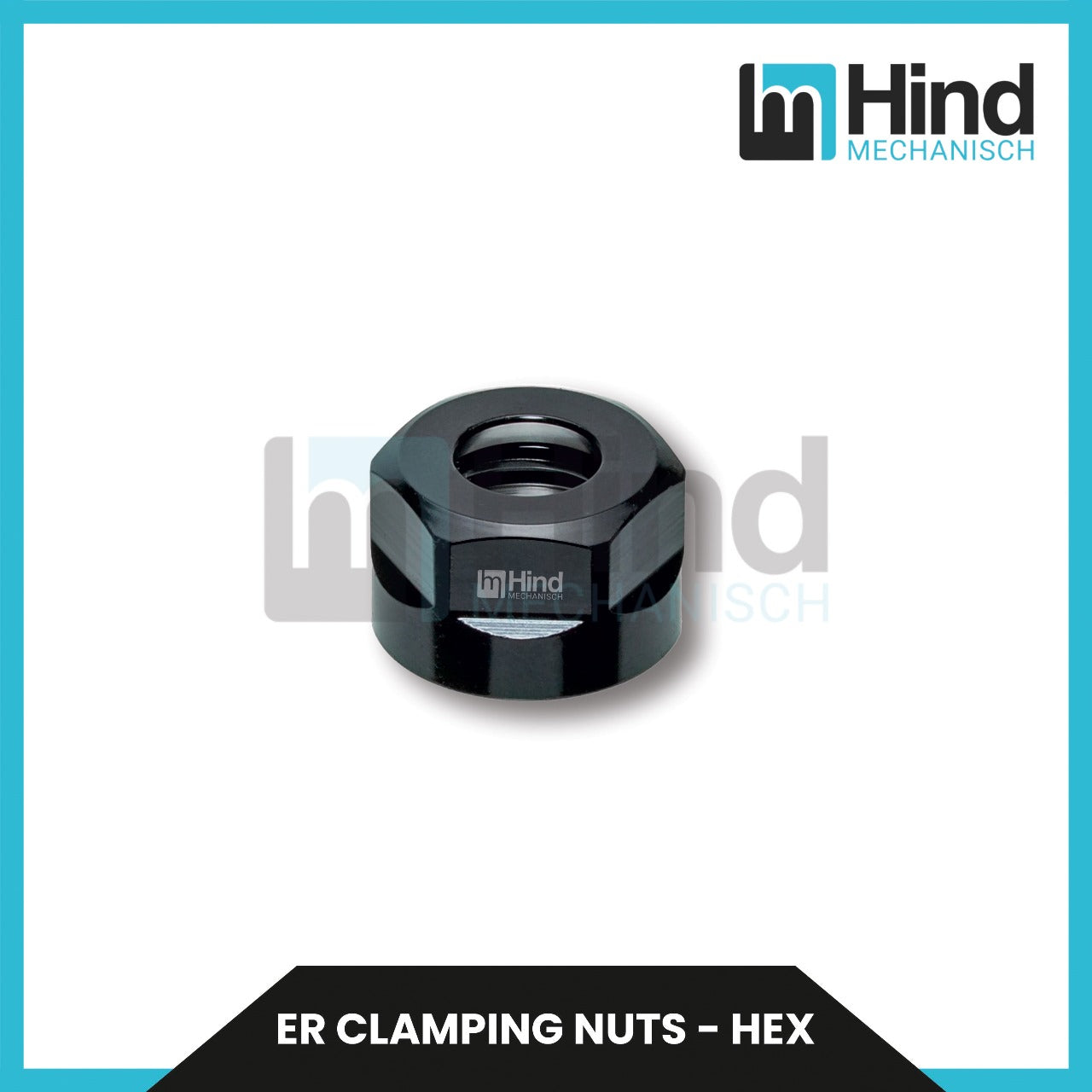 ER CLAMPING NUTS - HEX