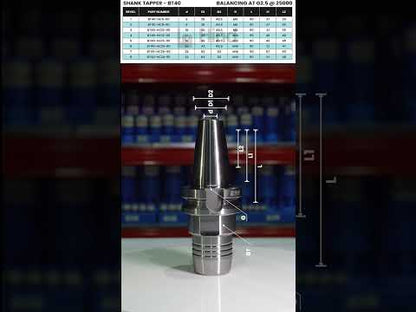 BT40 Hydrogrip Tool Holder